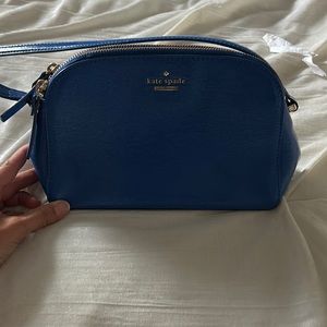 Small blue Kate Spade, gently used.
